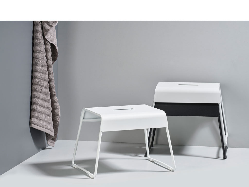 Taburet A-Stool - alb