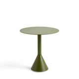 Palissade Cone Table Round Ø70 - Olive
