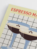 Espresso Martini Drink Poster