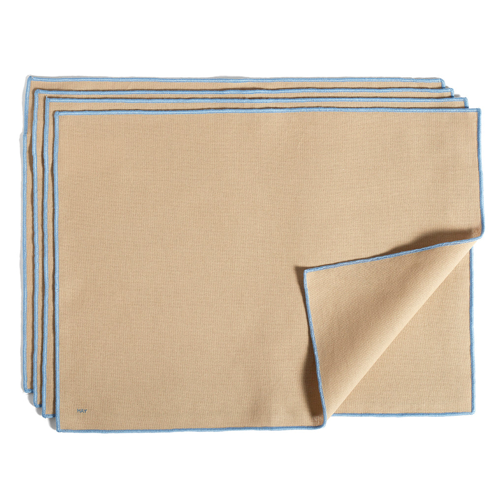 Contour Placemat 4 pcs - Beige