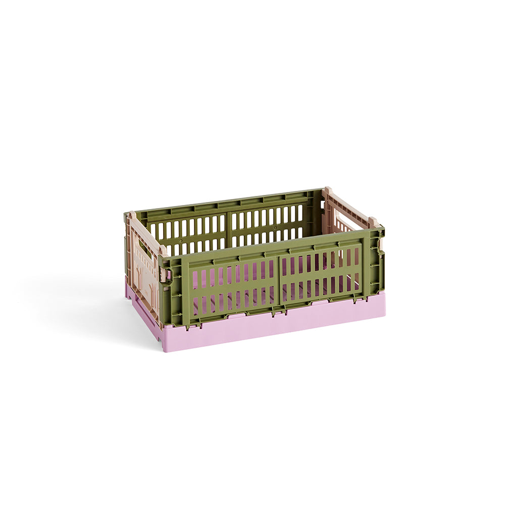 Lădiță Colour Crate Mix S Olive, powder
