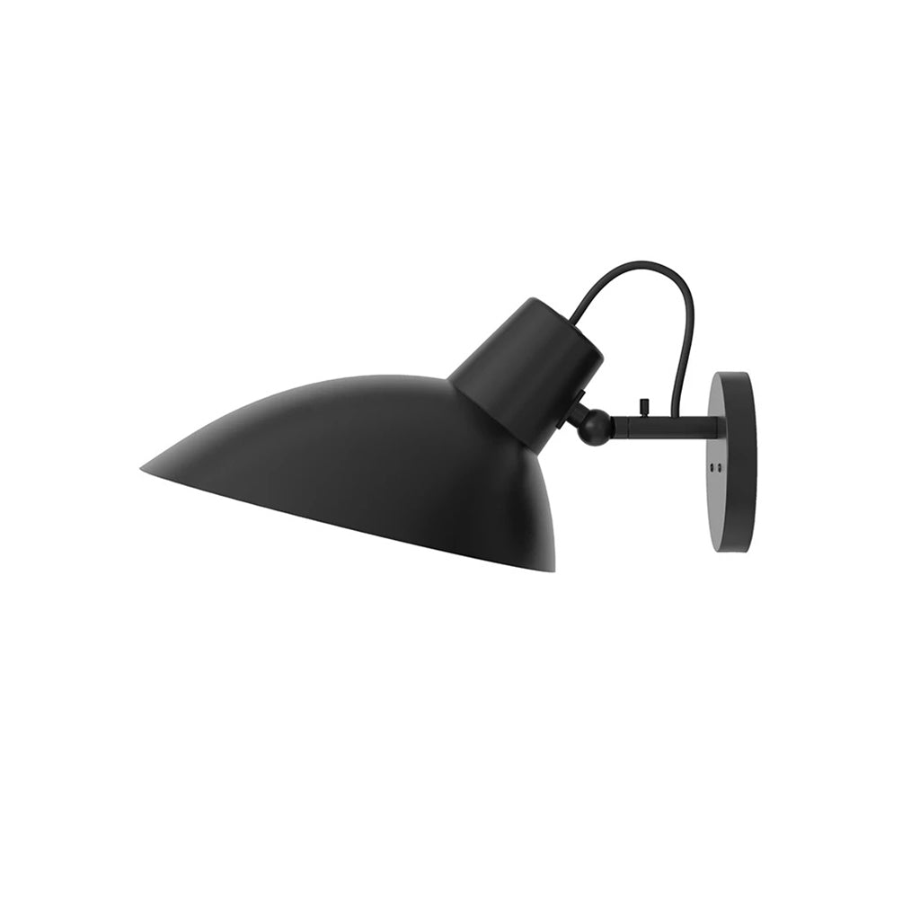 VV Cinquanta Wall - Black mount, Black reflector