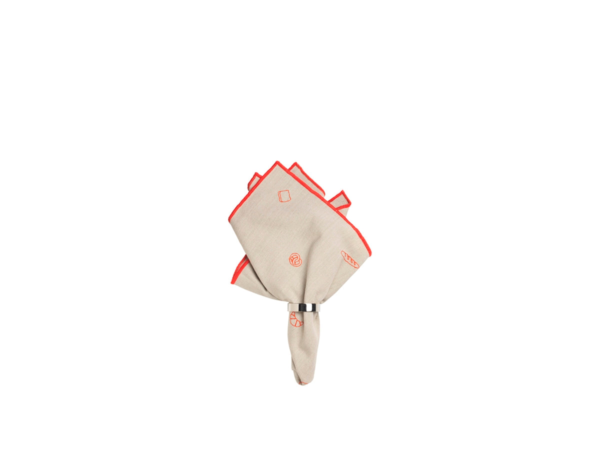 Napkin Bread Cotton - Pumkin Orange
