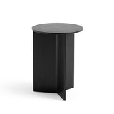 Slit Table Wood High - Black