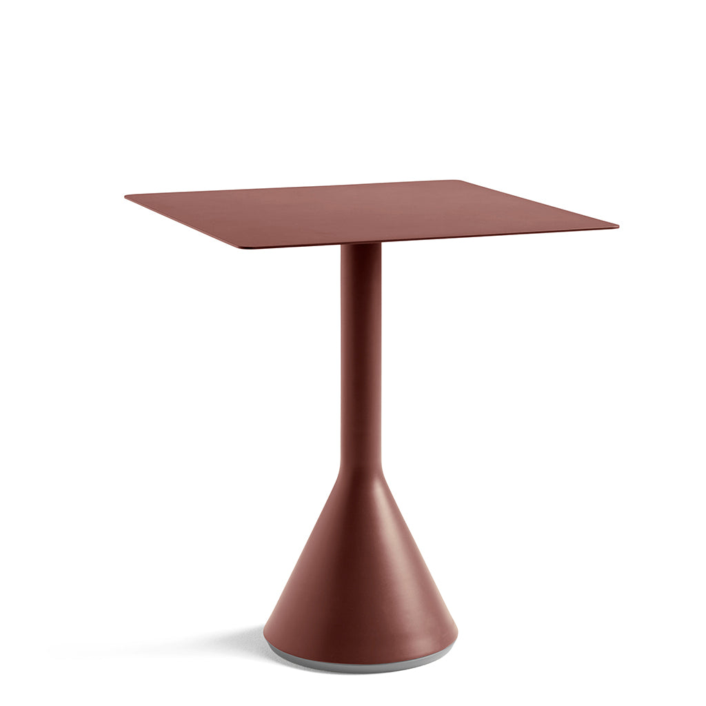 Palissade Cone Table Square - Iron Red