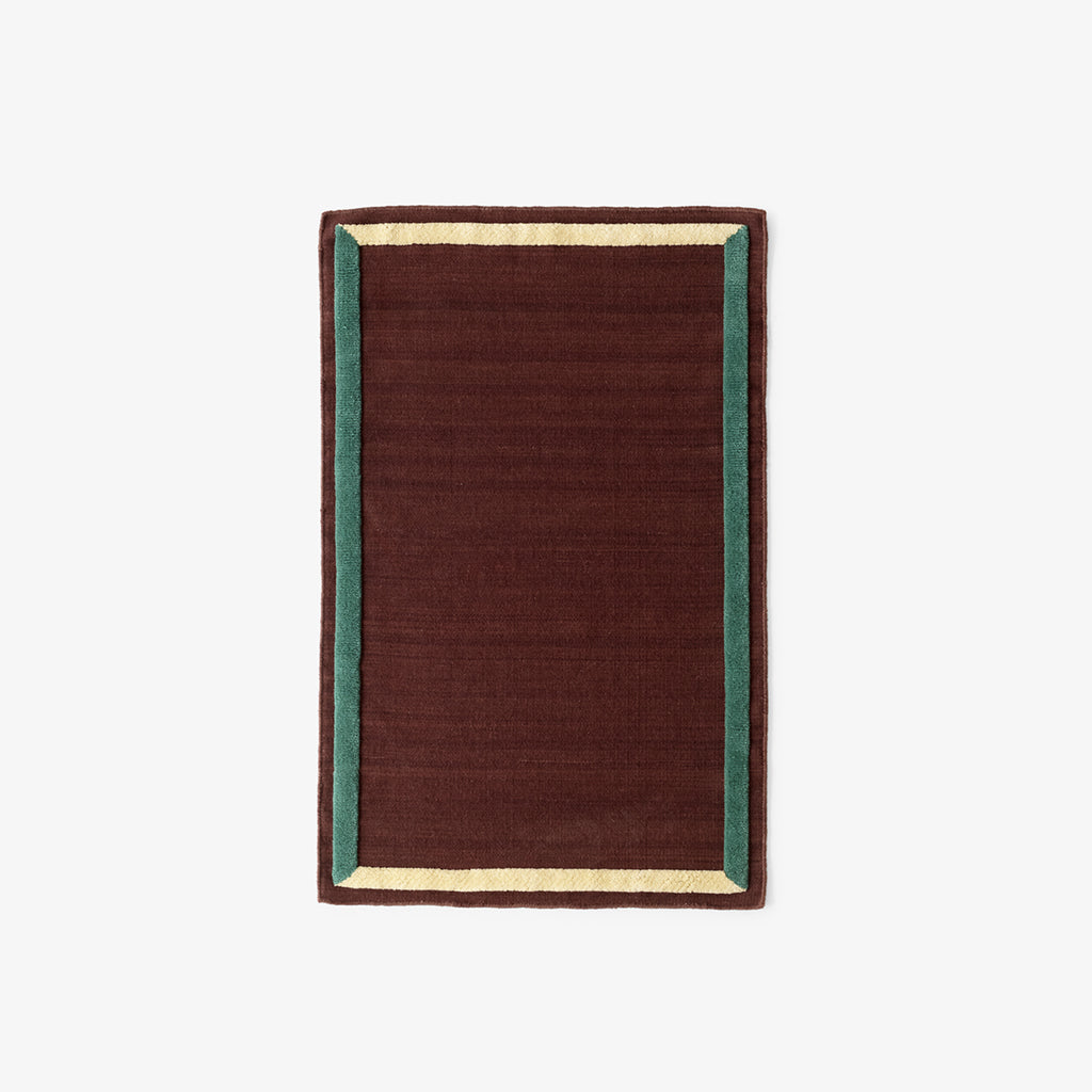 Framed AP13 Rug - Plum