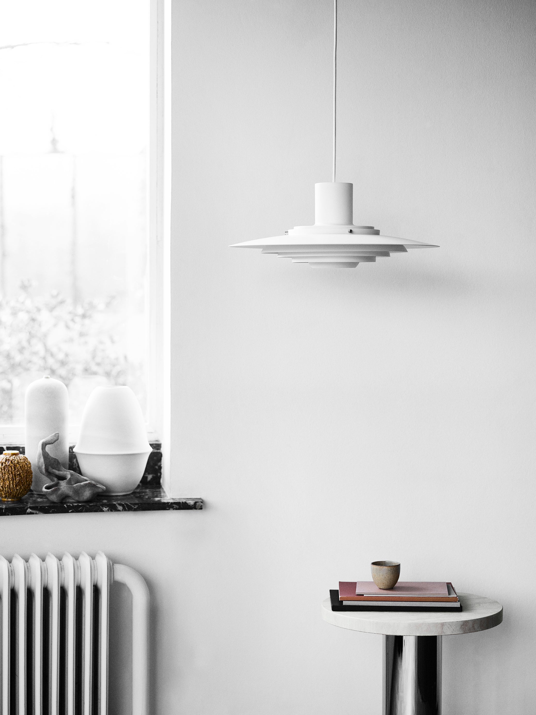P376 Pendant KF1 - Matt White