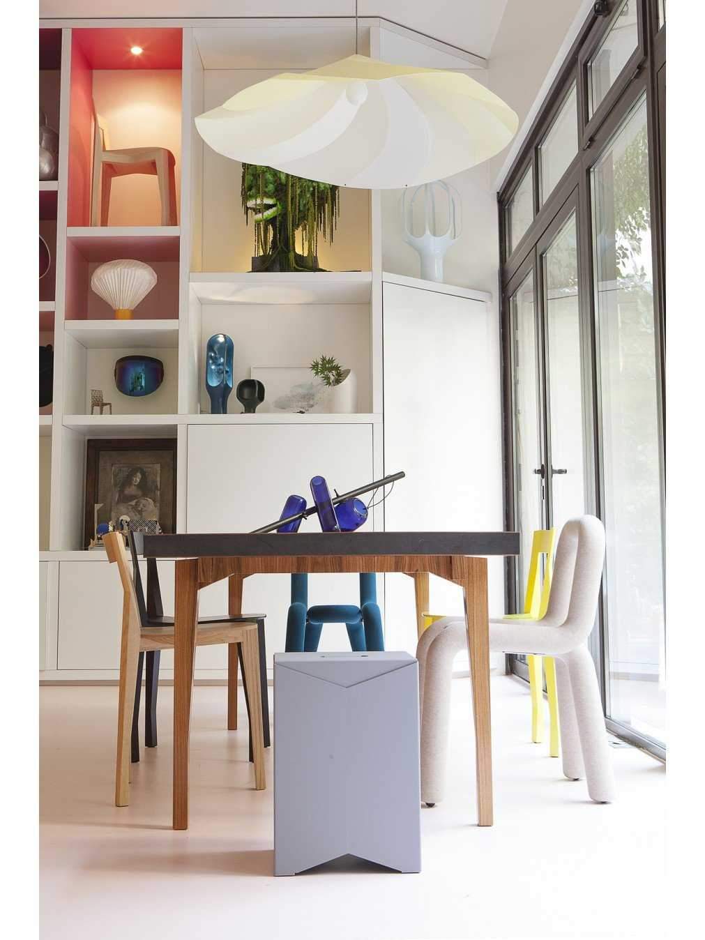 Scaun Bold - gri deschis