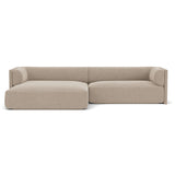 Bolster Corner Sofa - Divan Left