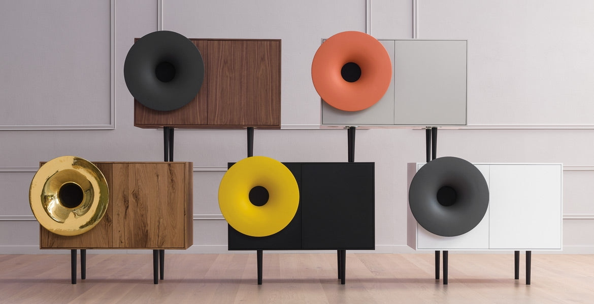 Comodă Caruso cu sistem audio