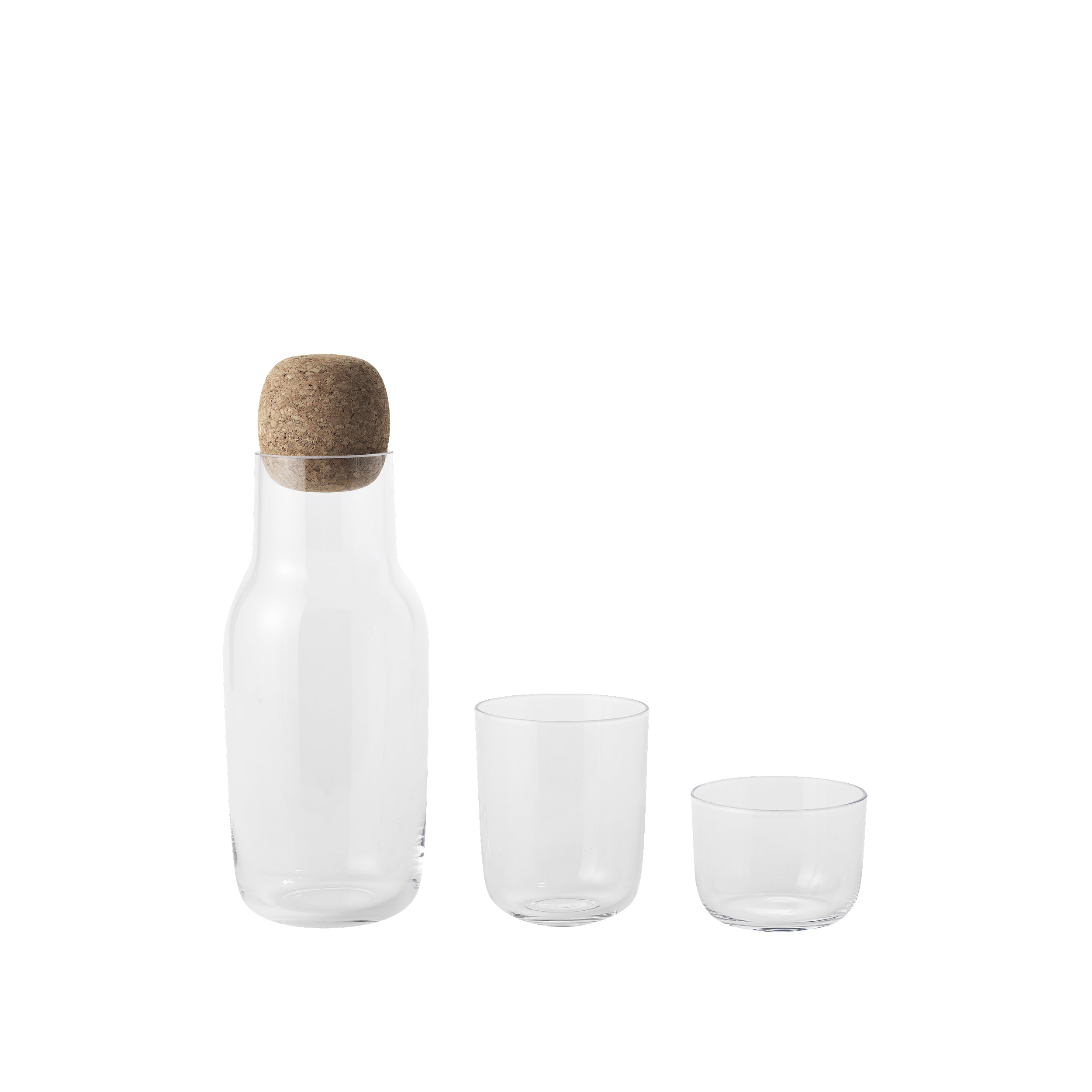 Pahare Corky Set of 4 - Joase - Transparent