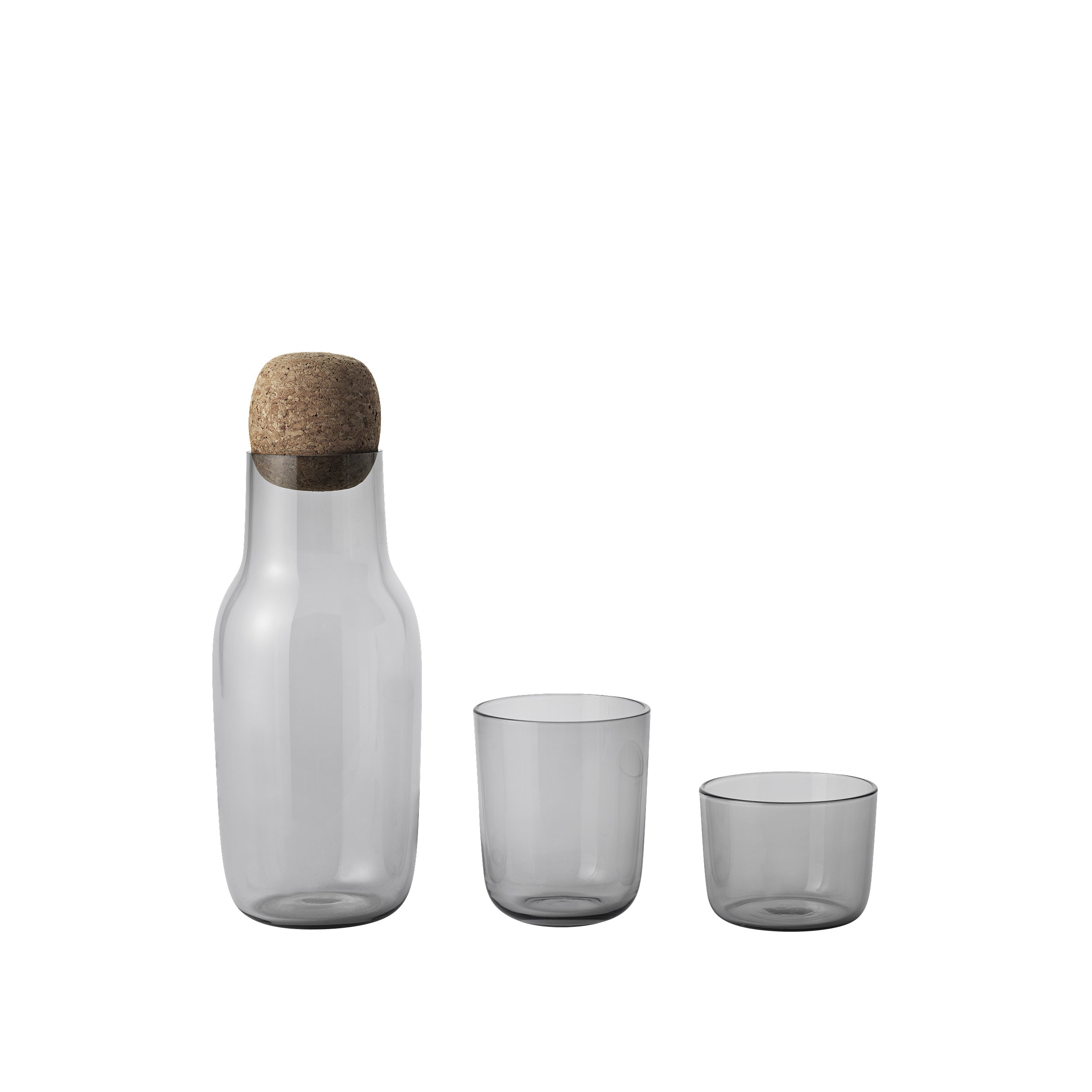 Corky Glasses Set of 4 - Low - Grey