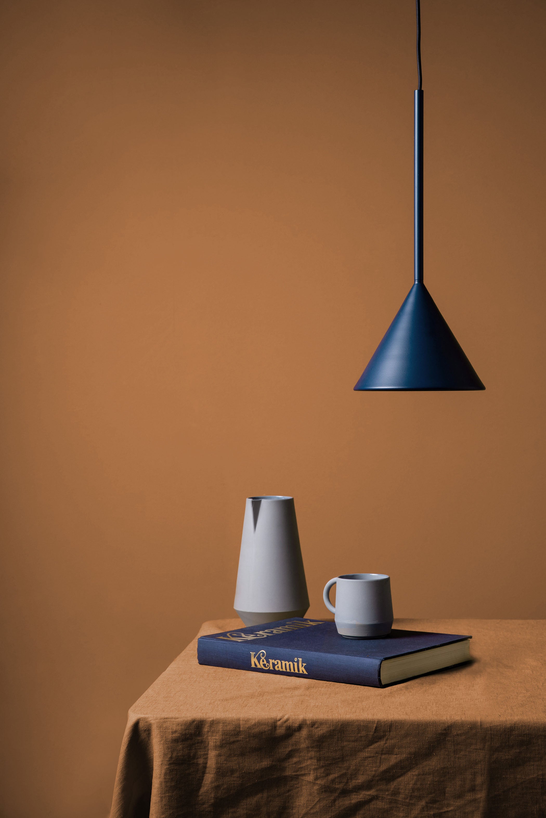Unison Ceramic Carafe - Baby blue