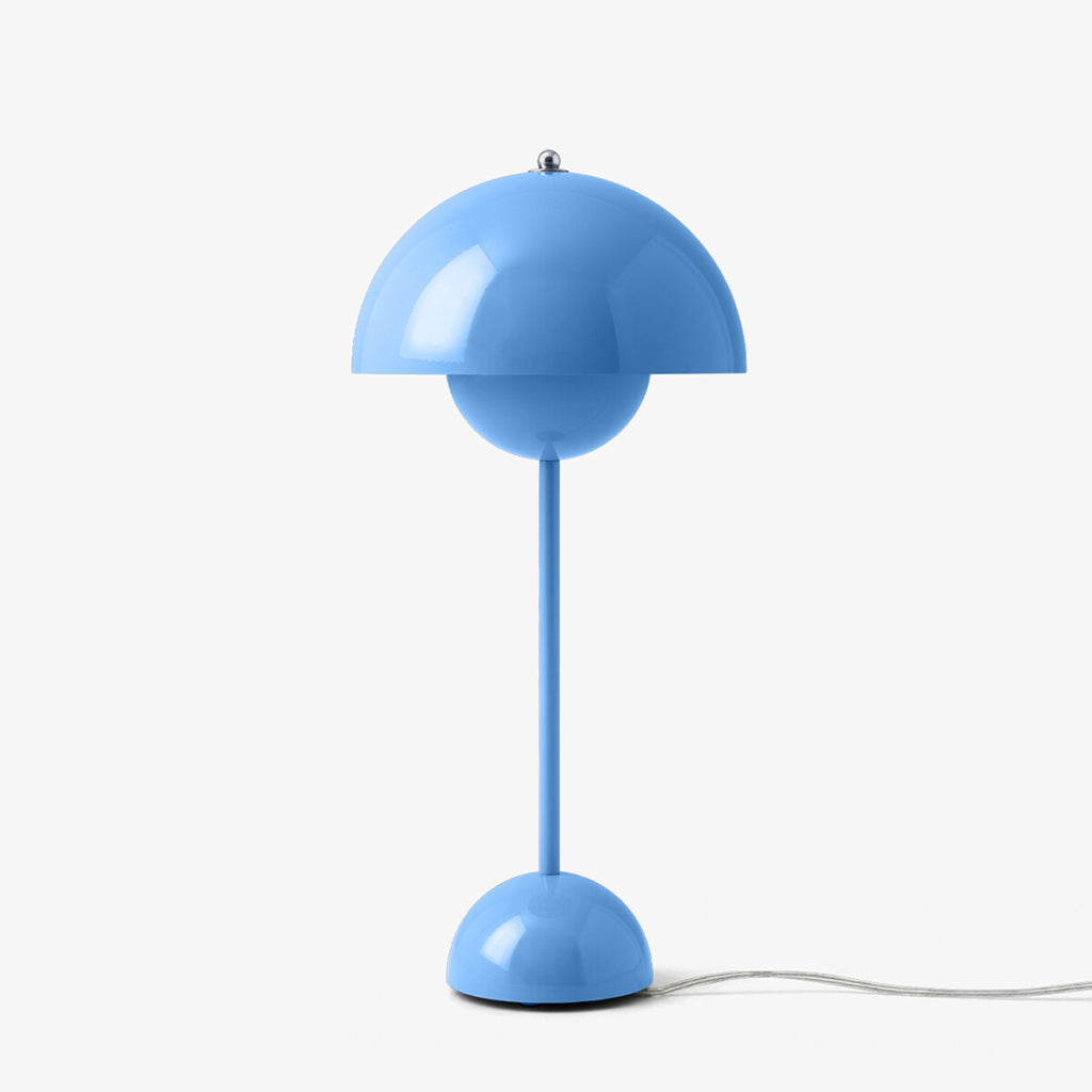 Flowerpot table lamp VP3 - Swim Blue