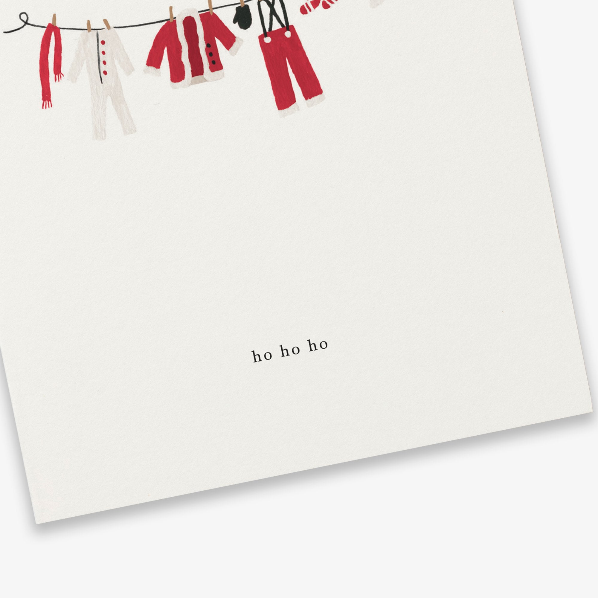 Felicitare - Santa Clothes