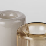 Opal Glass Vase | Small | Brown Topaz