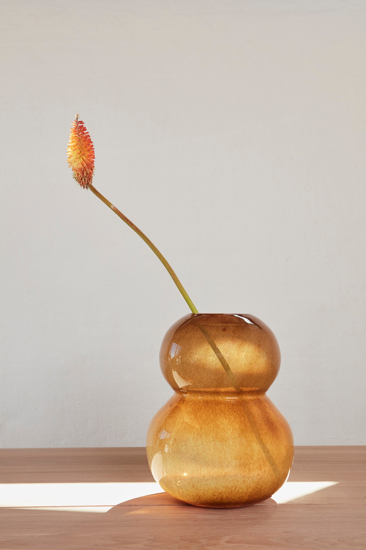 Lasi Vase - Amber
