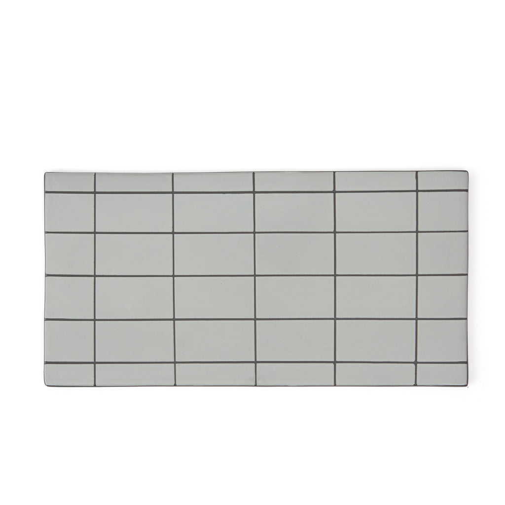 Suki Board Square - Minty / Grey