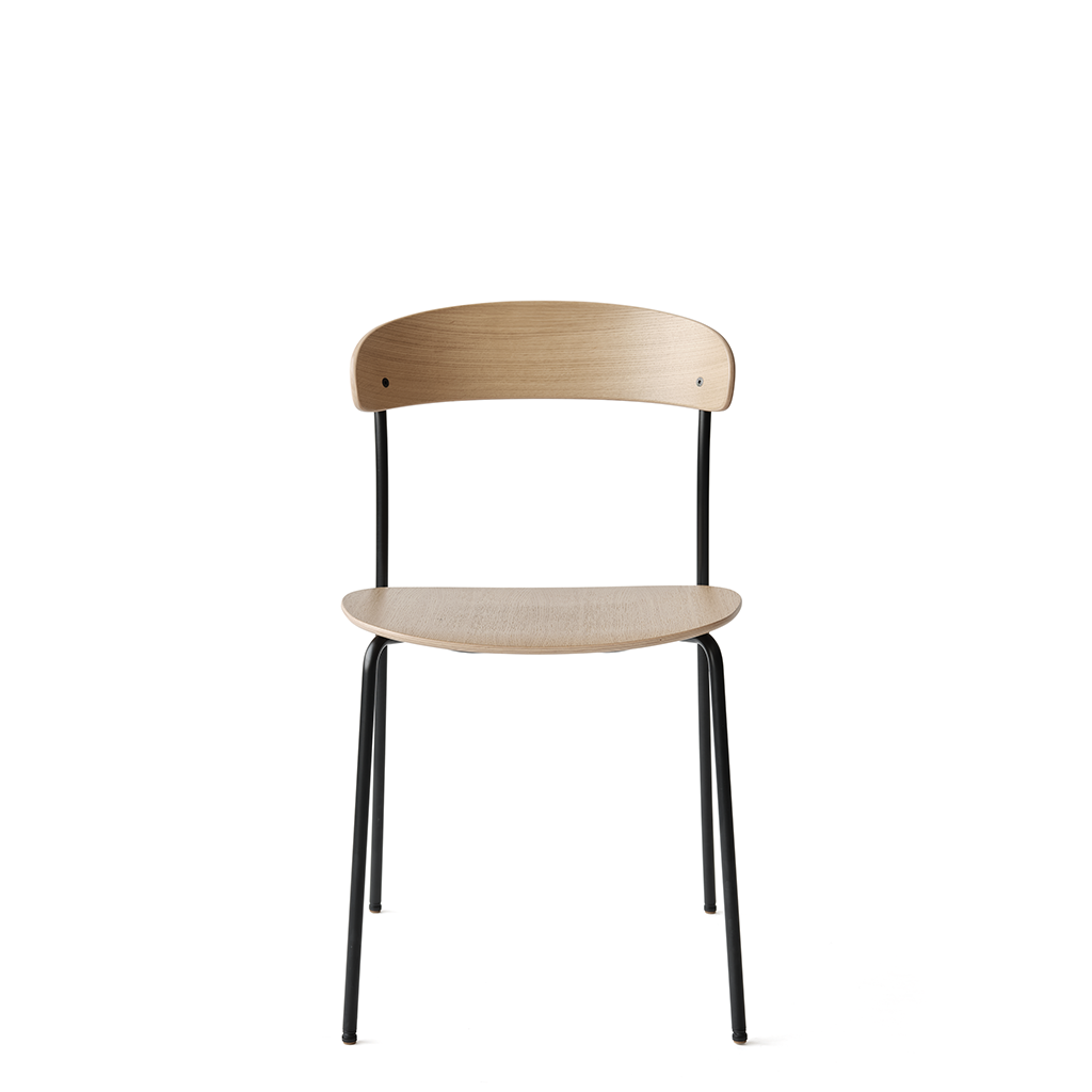 Missing Chair - Oak w. Black Frame