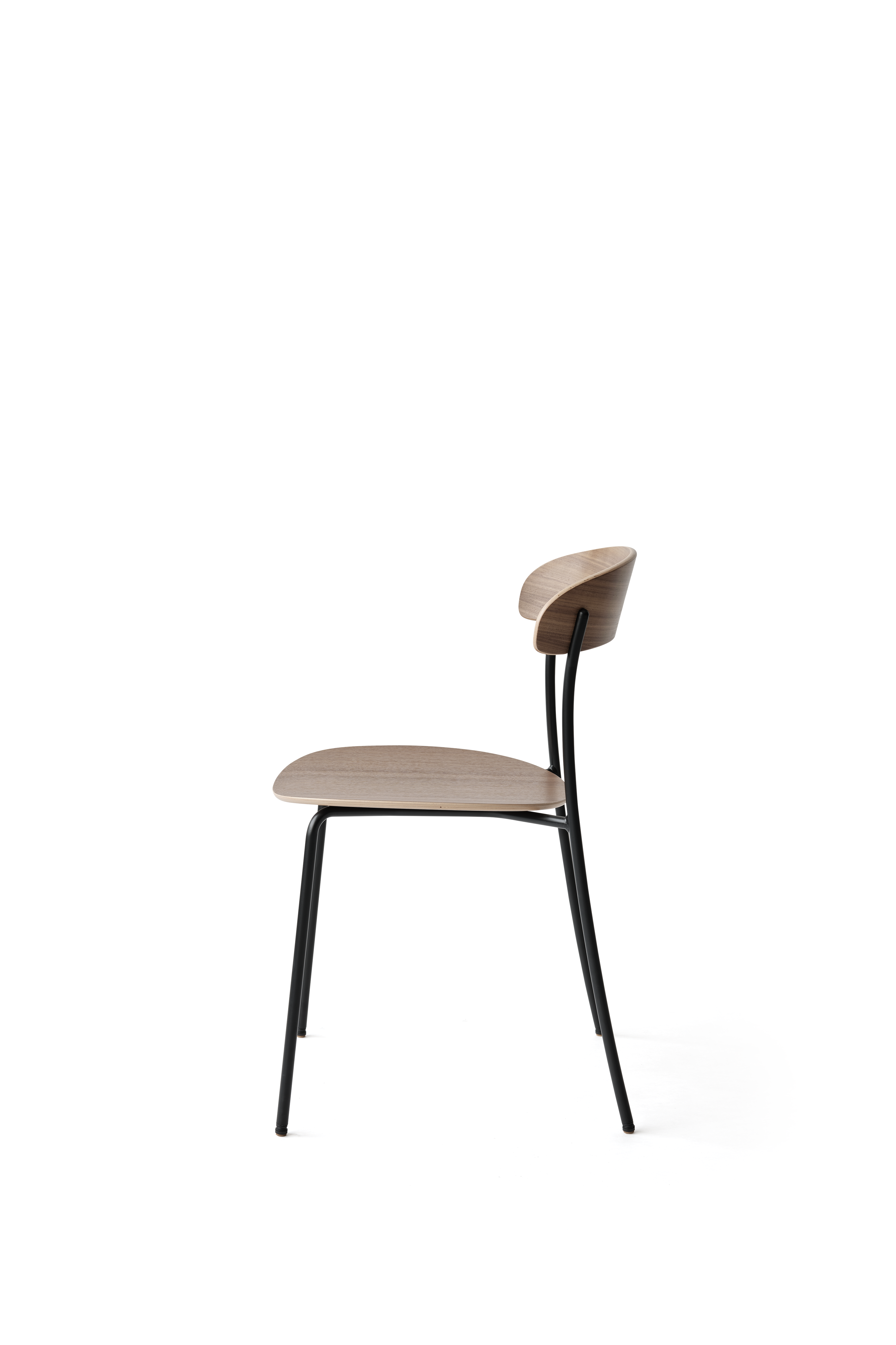 Missing Chair - Walnut w. Black Frame