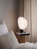 Tense Portable Table Lamp - Black Base w. White Tyvek