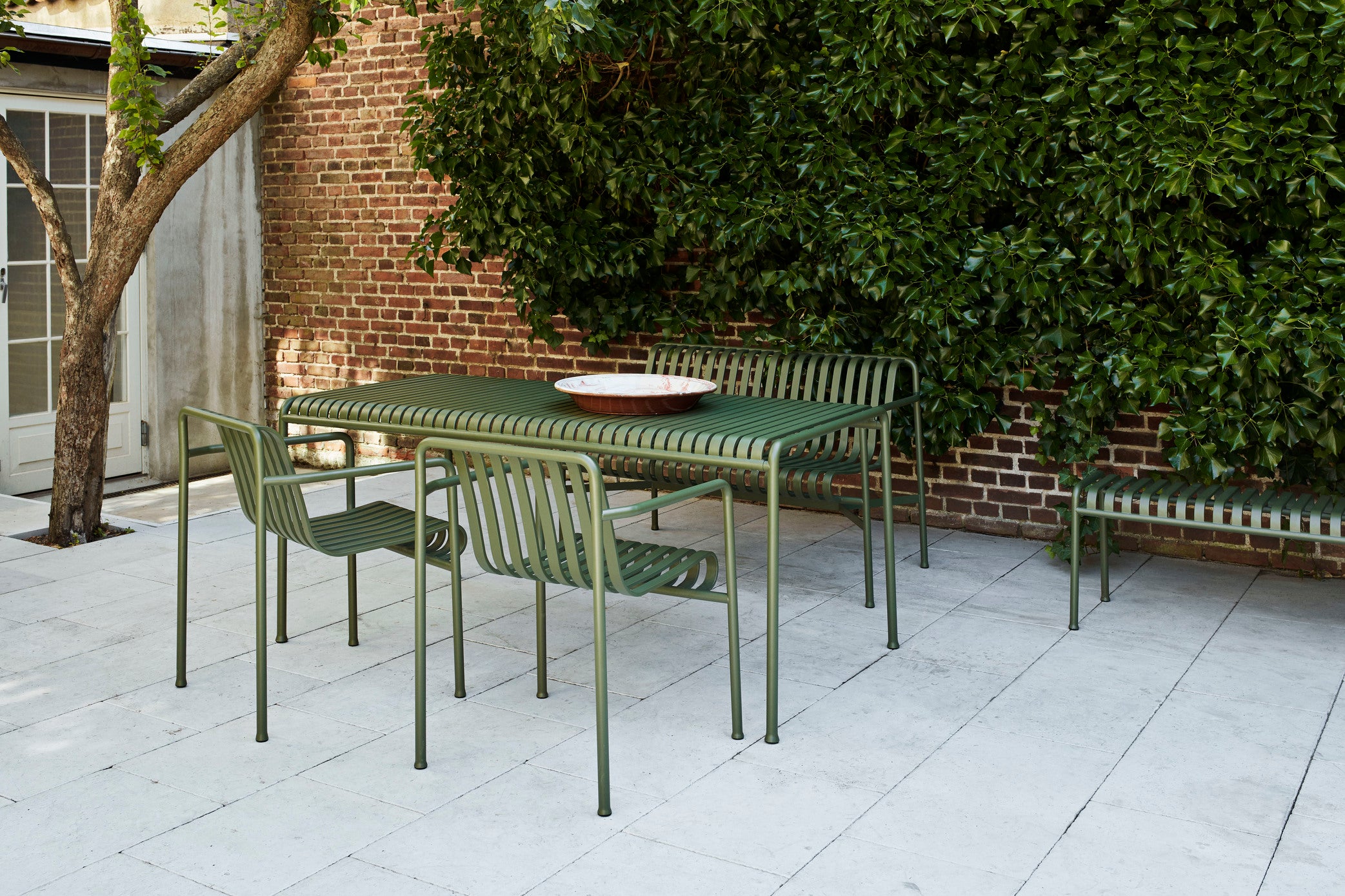 Scaun de dining Palissade - Oliv