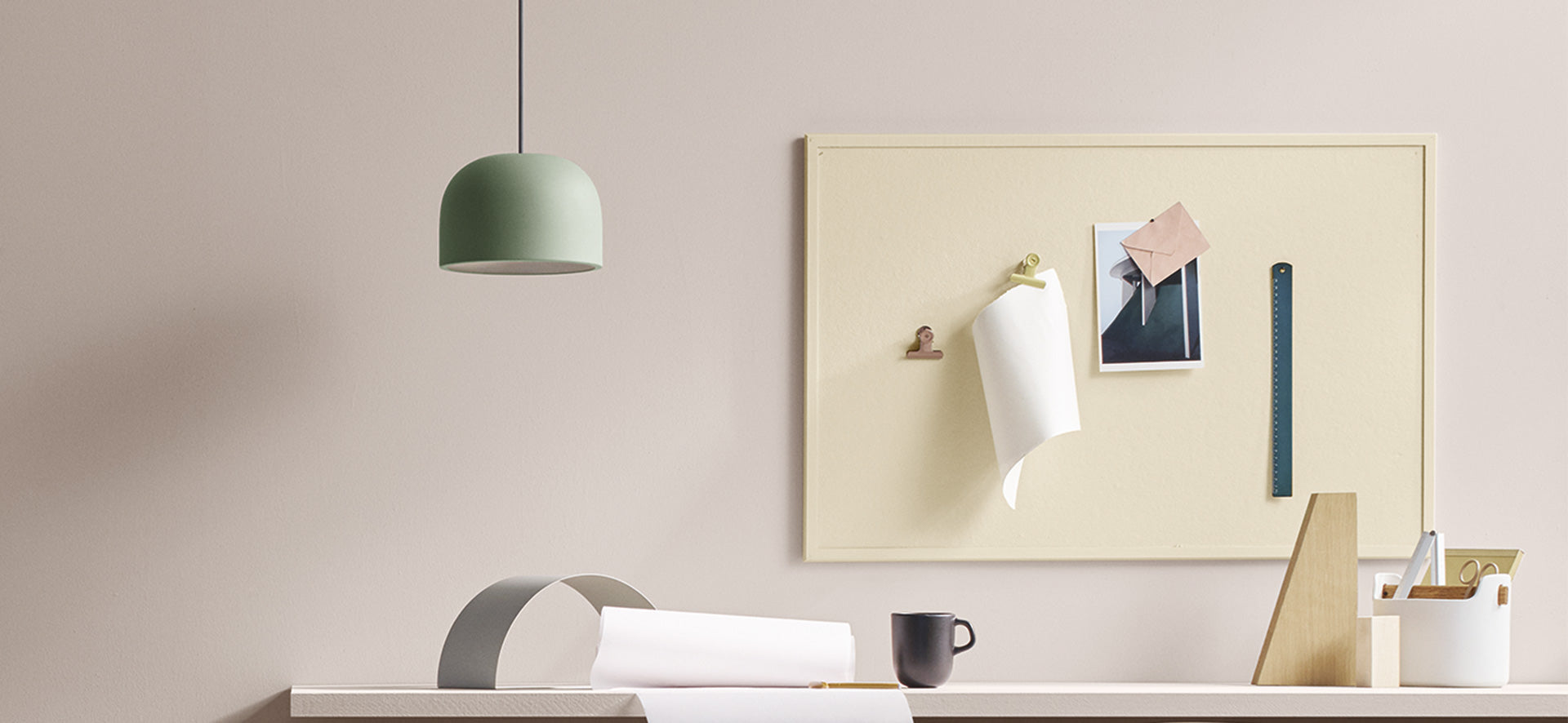 Quay pendant Small - Pine
