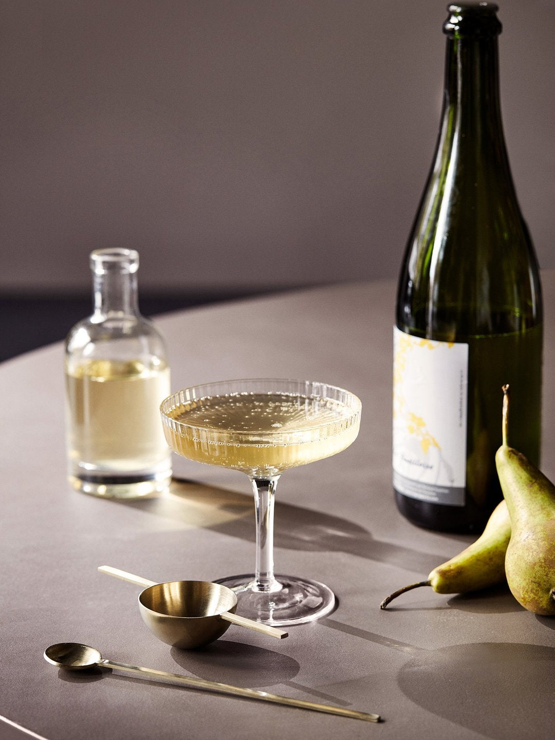 Ripple Champagne Saucers (set of 2)