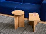 Slit Table Wood Oblong - Oak