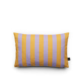 Stripes cushion S orange/purple