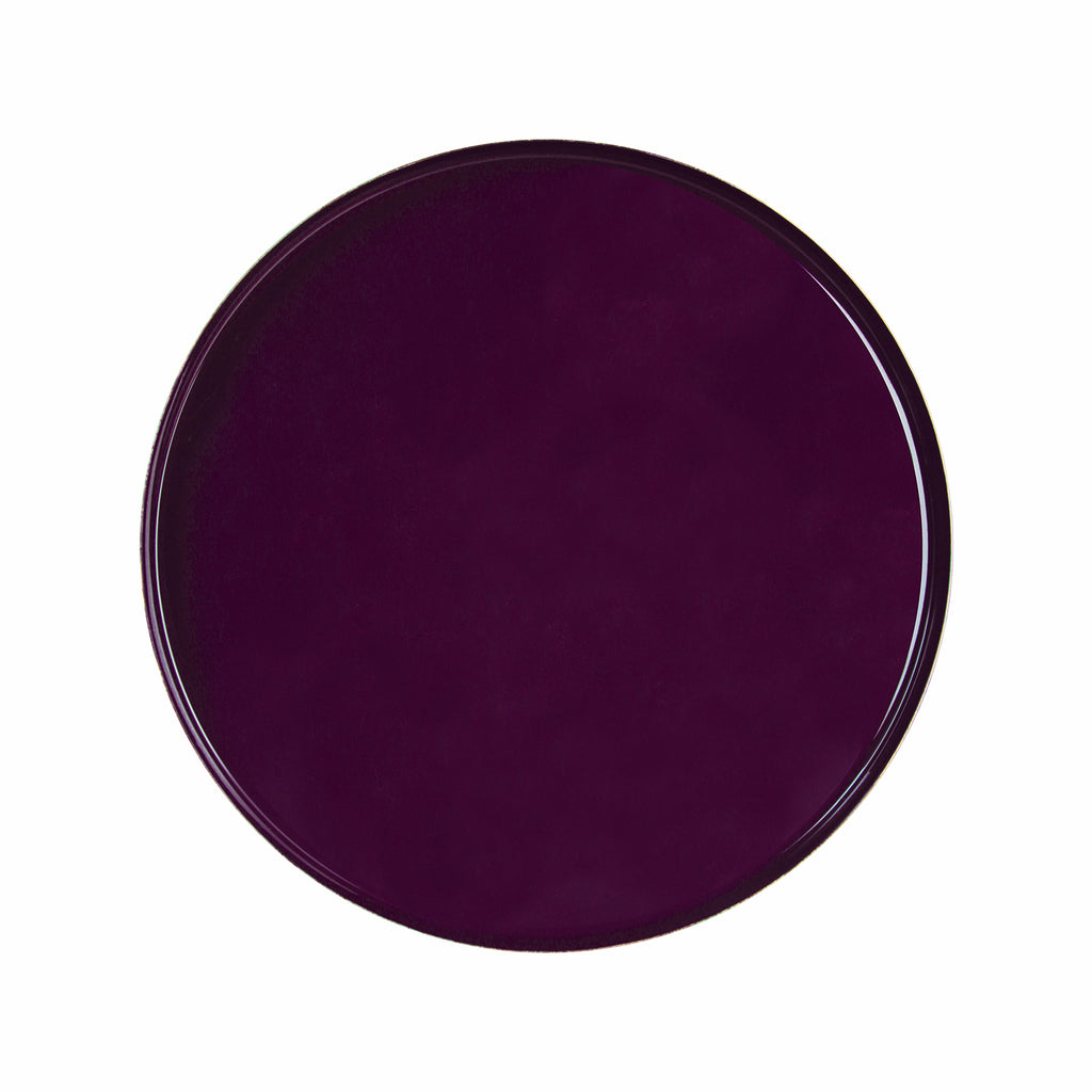 Round Tray  Large - Purple