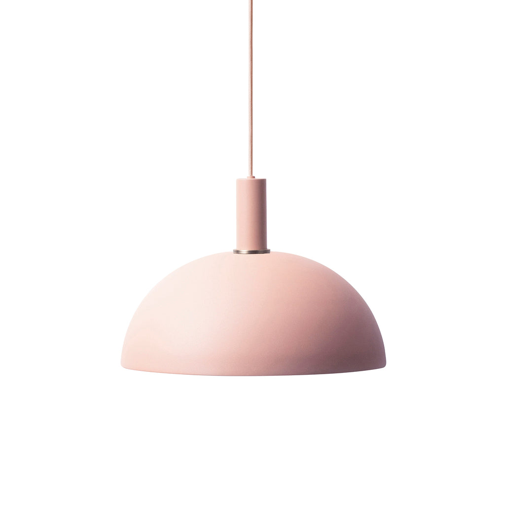 Dome Shade Low Socket - Rose