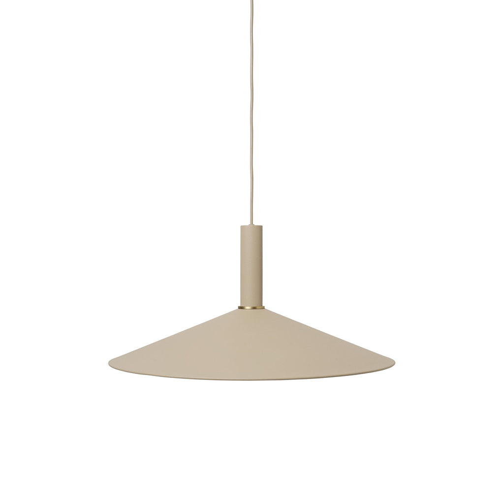 Corp de iluminat suspendat Angle Shade Low Socket - cașmir