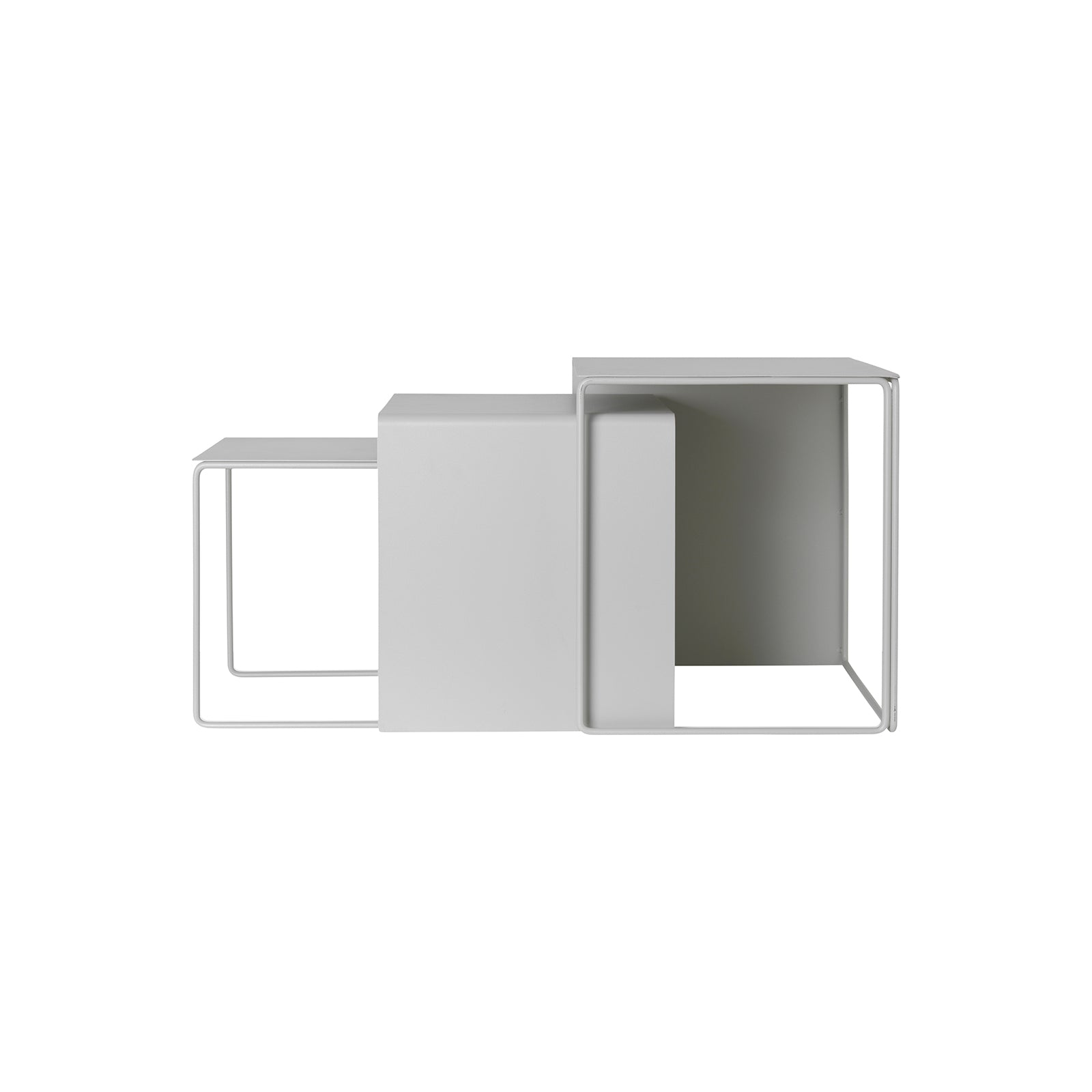 Masă de cafea Cluster (set de 3)