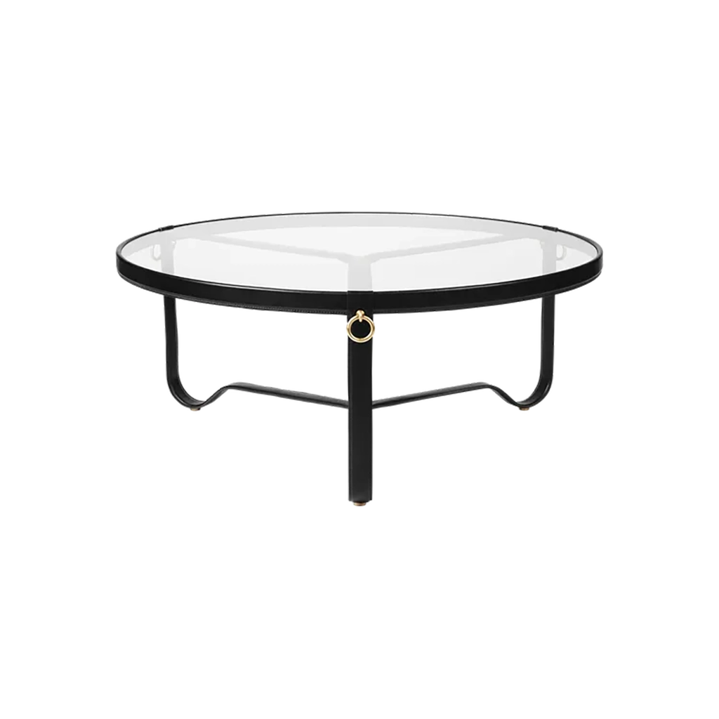 Masă De Cafea Adnet - Black Leather