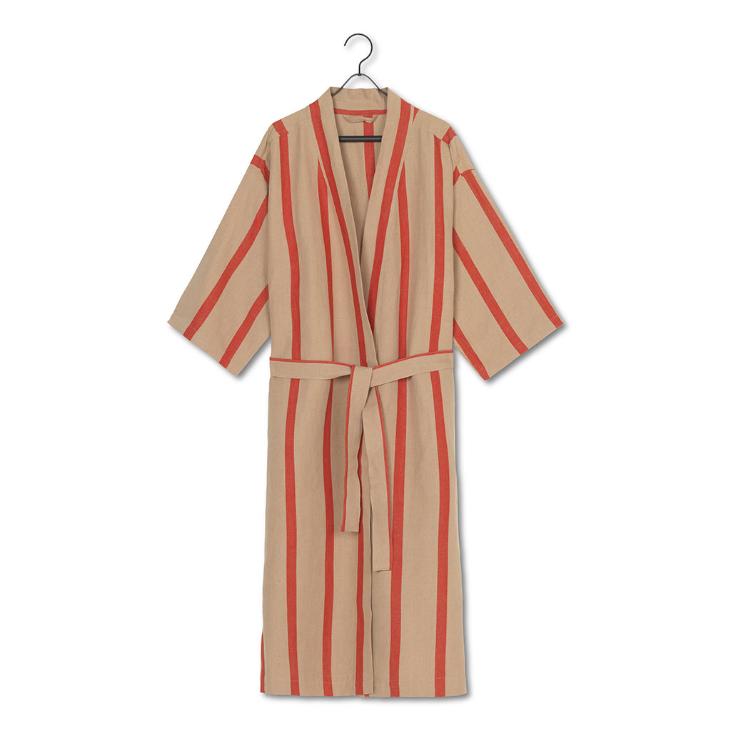 Field Robe - Camel/Red