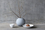 Ball Vase Grey Ø 30