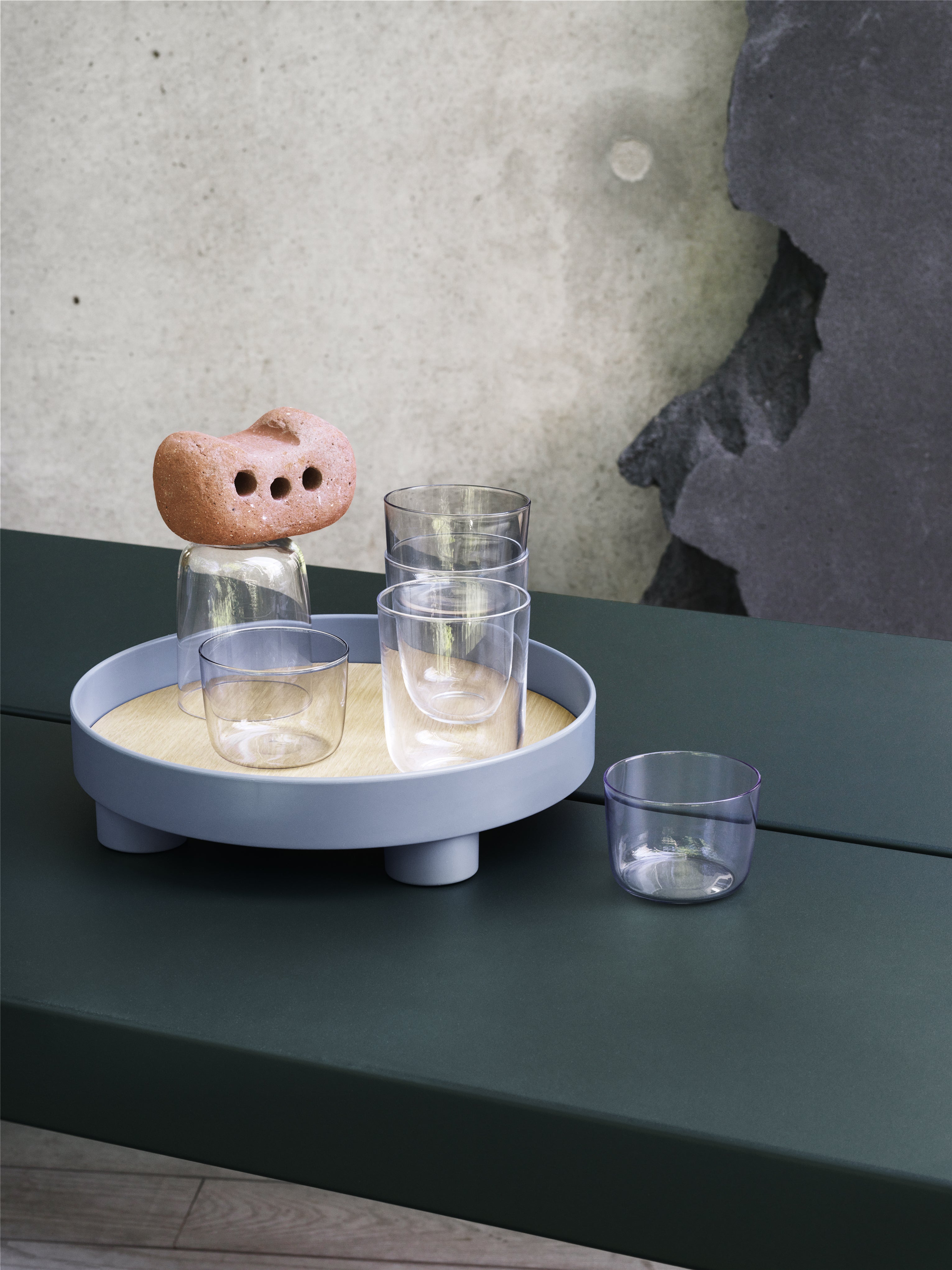 Pahare Corky Set of 4 - Înalte - Transparent